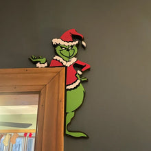 Laden Sie das Bild in den Galerie-Viewer, 🐸Weihnachtliche kreative Grinch-Türeckenverzierungen🐸