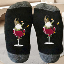 Laden Sie das Bild in den Galerie-Viewer, 🍷🧦Weinglas Unisex Crew Socken🧦